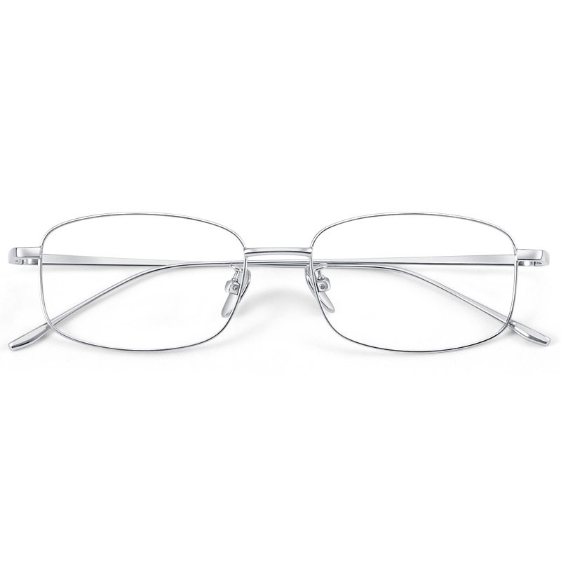Ultra-light myopia glasses frame female titanium Korean gold wire small box online can be equipped with the number of eyes men's glasses frame wholesale