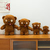 Tim Little Bear Internet Celebrity Plush Teddy Curly Bear Casual Cute Plush Toy Ornament Decoration Claw Machine Doll