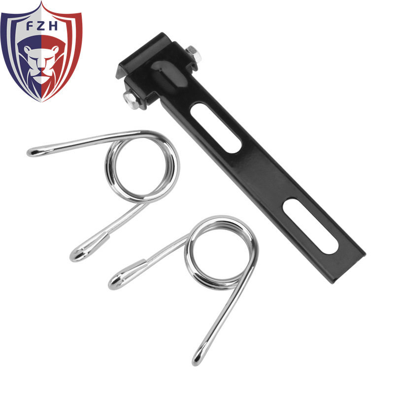 シルバースプリングクリップ + ブラックブラケット