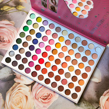 Cross-border Europe and the United States ins super fire 88 color stage makeup eye shadow plate plate easy to color color eye shadow makeup artist multi-color