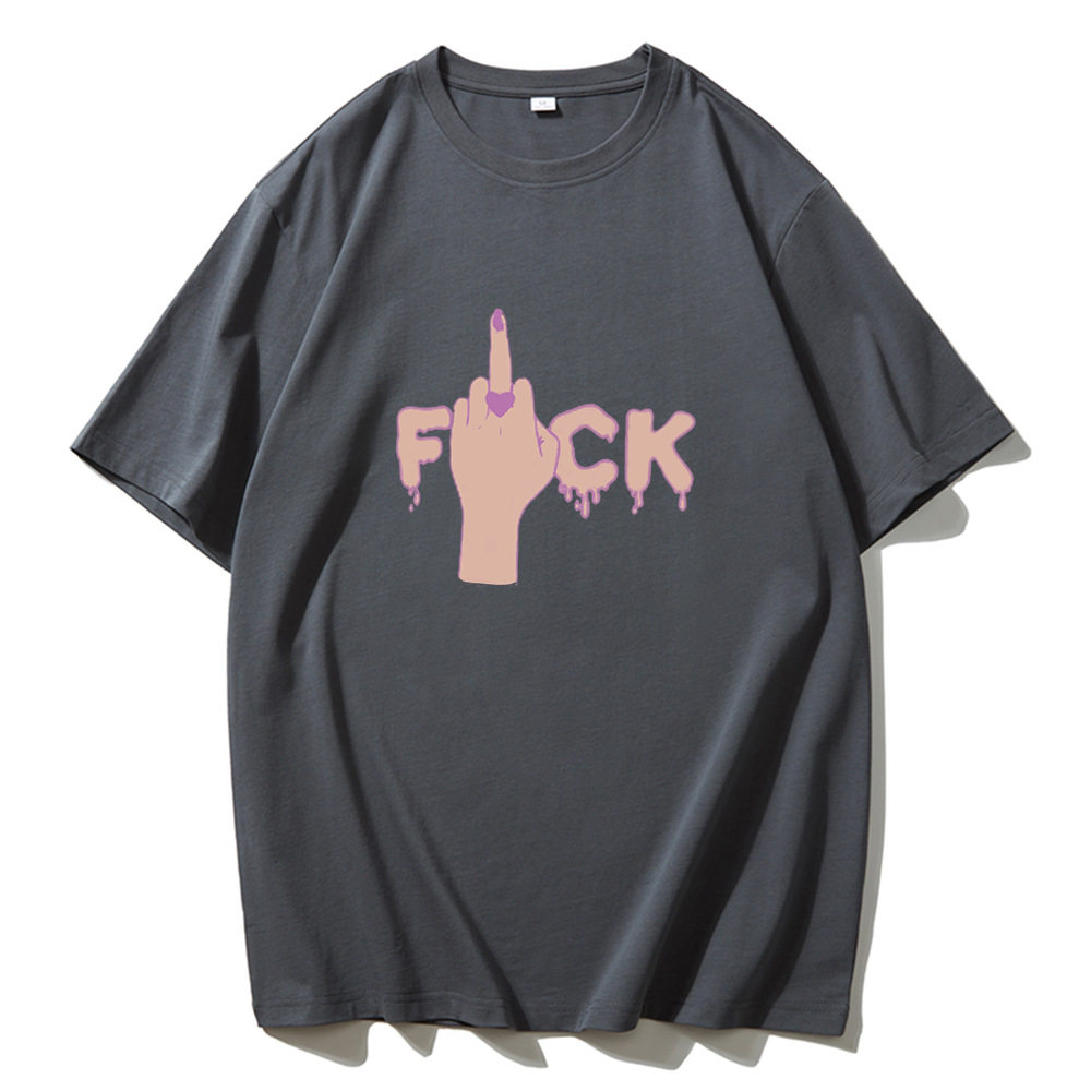 Womens Summer Graphic T Shirt Loose Fit Round Neck Short Sleeve 100 Cotton Casual Everyday Wear Wholesale