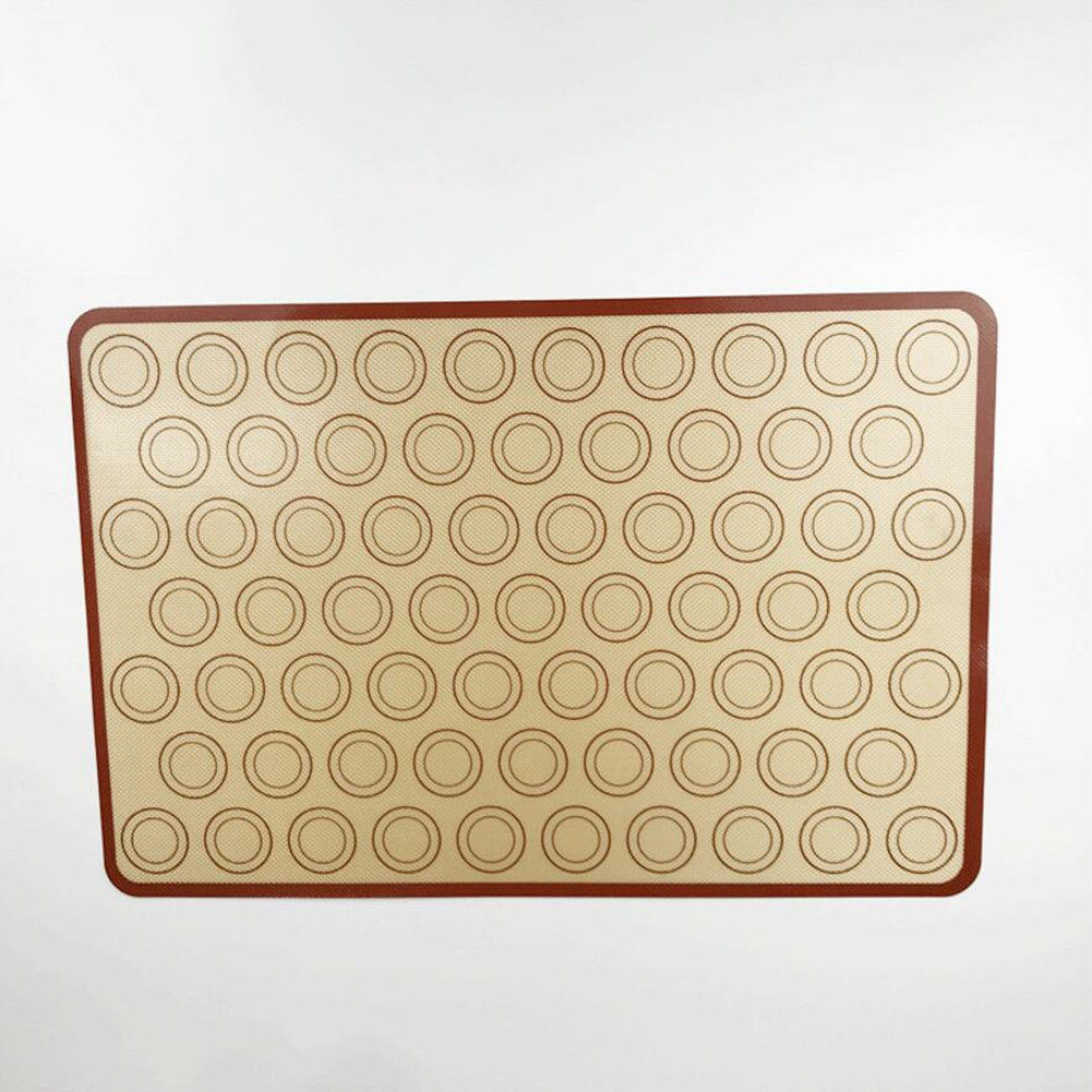 Five-Piece Set of Silicone Baking Mats, Non-Stick Baking Mats, High Temperature Resistant Silicone Fiberglass Oven Mats, Macaron Mats