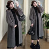 2024 Soft Waxy Knitted Coat Inclusive Great All-match Slim-looking Two-piece Set with Base Skirt