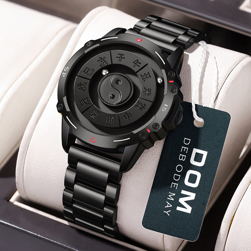 (Please Inquire for Dropshipping Options) Women's Watch with Magnetic Levitation, Magnetic Ball Technology, Cool Black Technology, Twelve-Hour Time Display
