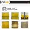 Wholesale cauliflower yellow egg tray specializing in the production of paper pulp egg tray thickened waterproof off-white egg tray 30 eggs