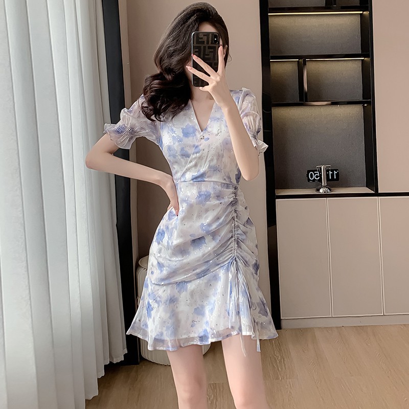 (Mới) Mã B5532 Giá 700K: Váy Đầm Liền Thân Nữ Jud)It Họa Tiết Hoa Thời Trang Nữ Chất Liệu Vải Voan G02 Sản Phẩm Mới, (Miễn Phí Vận Chuyển Toàn Quốc).