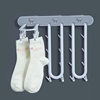 Multi-head Drying Rack Clothes Drying Rack Multi-clip Folding Wall-mounted Drying Socks Clip Windproof Hook Hanger Underwear