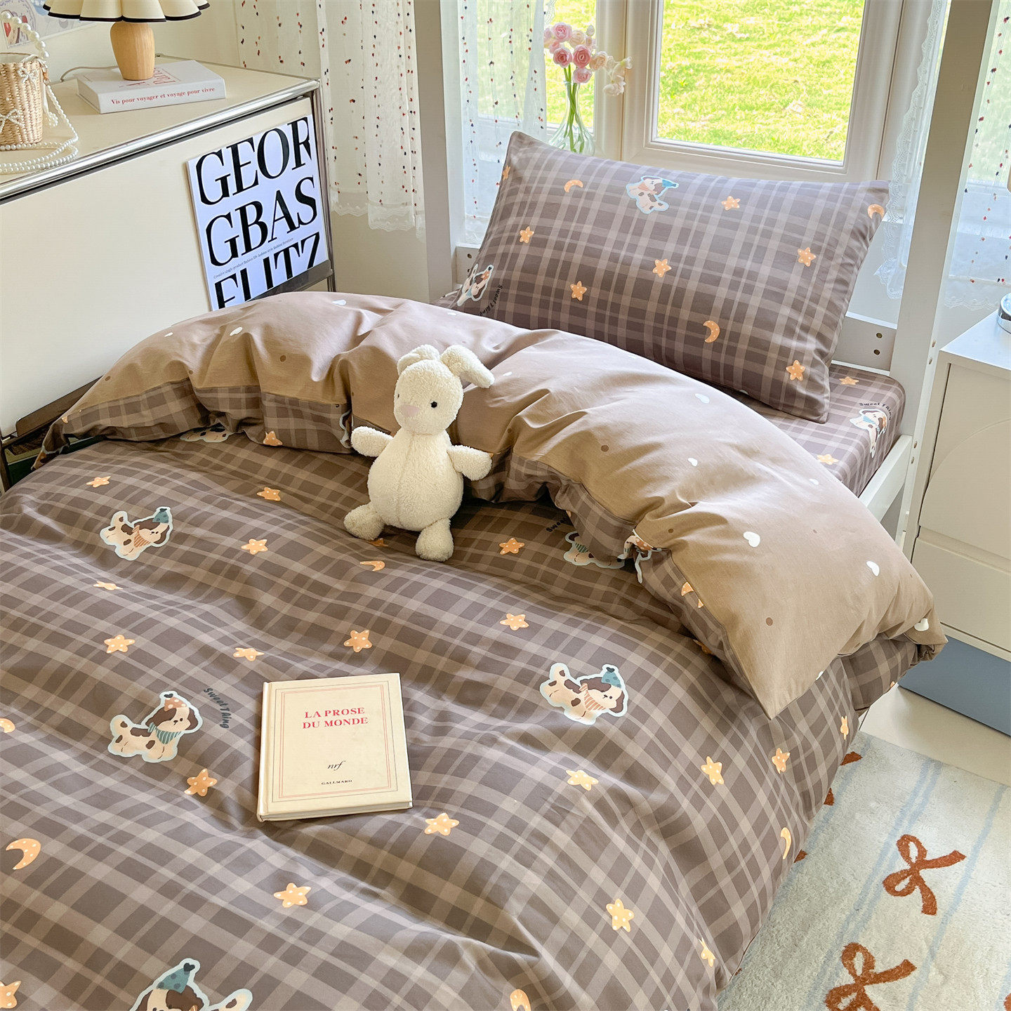 おやすみドッグ【肌に優しく通気性の良い綿100％生地】