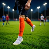 Спортивные облегающие футбольные носки, сменные носки, профессиональные носки, чехлы для ног, облегающие носки для икр, фиксированные комплекты