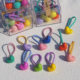 Children's rubber band head rope hair cute high ponytail cartoon hair ring little girl braid high elasticity does not hurt hair