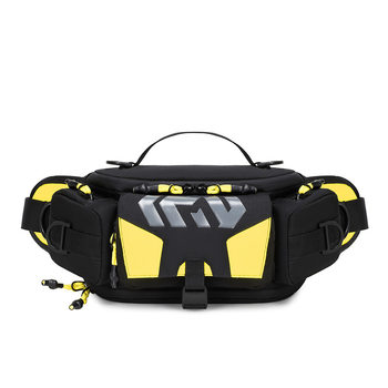 Source Factory Trendy Men's Cycling Waist Bag Multi-Functional Leisure Tool Crossbody Bag Mountaineering Hiking Tactical Chest Bag
