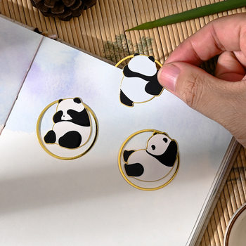 High-Looking Elementary School Students Give Teachers Panda Bookmarks, Chinese-Style Cartoon Reading Bookmarks, Cultural and Creative Small Gifts