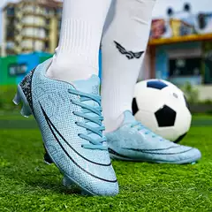 Cross-border New plus size Lightweight Non-slip Football Shoes Fashionable All-match Youth Training sneaker Jinjiang Shoes