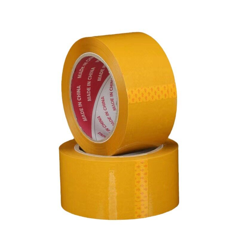 Factory spot a large number of wholesale transparent packaging sealing tape beige high adhesive tape express packaging sealing tape