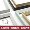 Customized Modern Simple Picture Frame Photo Frame, Various Imitation Solid Wood Ps Wall Hanging Table, Any Size Framed Outer Frame Strips