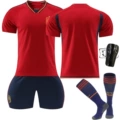 No size with socks + protective gear