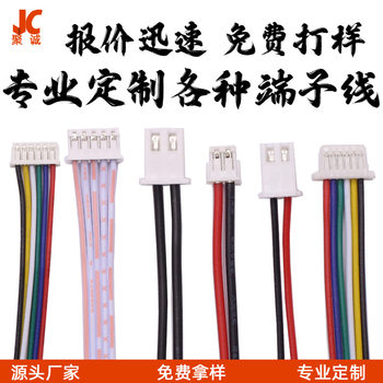 Manufacturer Supplies Ph2.0 Terminal Wiring Harness Customization, Spacing 2.0 Connection Line Processing, Digital Wiring Customization Wiring