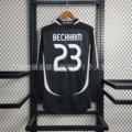 06070607 real madrid away long sleeve no. 23 + champions league armband