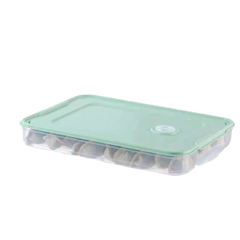 For Foreign Trade Only - Storage Box, Freezer Box, Refrigerator Dumpling Box, Food-Grade Box, Household Dumpling Box, Sealed and Portable