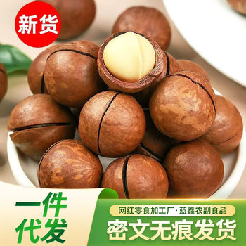 Hawaiian Macadamia Nuts Wholesale 500g Bagged Milk-Flavored Large Kernels Snacks for Pregnant Women Specialty Nuts