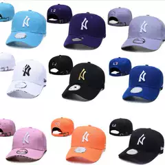 Korean style NY Sun-proof curved brim peaked cap high quality baseball cap Yankees embroidered hard top men and women all-Match sports cap