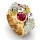 Chenrui wish golden Western dragon ring серии трансграничных ретро-модных темпераментных властных колец прямых продаж с фабрики mini 7