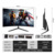 24-дюймовая изогнутая поверхность без рамки 1K144HZ (черная)