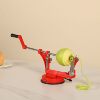 Three-In-One Automatic Peeling, Coring and Slicing Machine, Multifunctional Fruit Peeling Household Hand-Cranked Apple Peeler