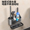 Household Toilet Cleaning Tool for Bathroom Without Dead Corners, Wall-Mounted Cream-Style Suction Cup Toilet Brush