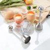 304 stainless steel elastic egg opening device egg shell separator glutinous rice egg small accessories egg holder
