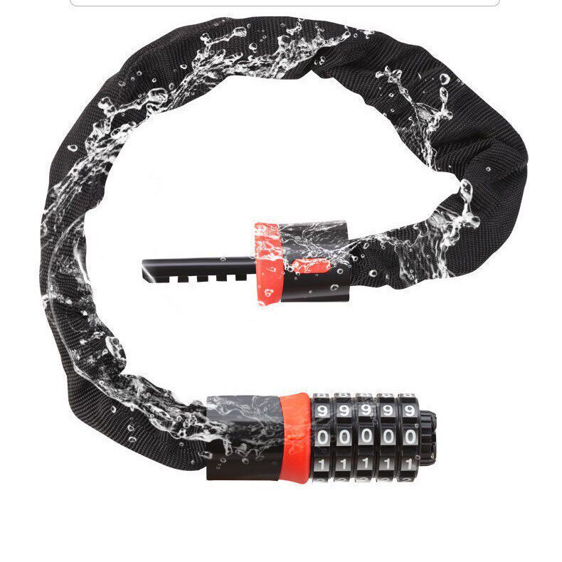 Password chain lock door anti-theft bicycle five-digit password lock motorcycle electric car anti-theft