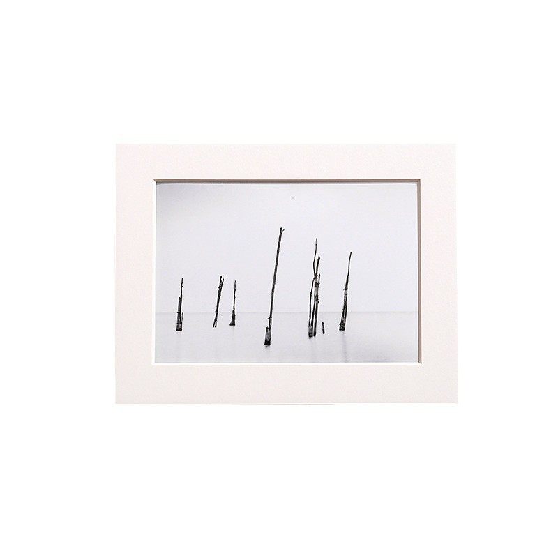 Acid-free Cardboard Photo Frame Platform Cultural and Creative Picture Frame Mounted Photography Art Exhibition Frame 7-inch 8-inch A4 Photo Frame