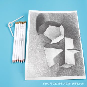 High-Gloss Art Rubber Pen Professional Art Pen-Type Eraser Student Sketch Special Precision Eraser