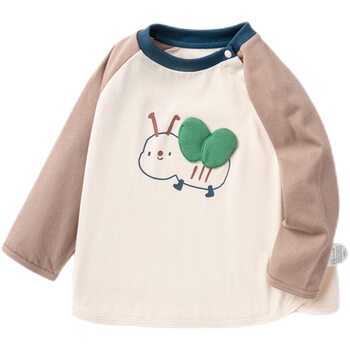 Wholesale children's clothing Spring and Autumn new long-sleeved T-shirt men's and women's fashionable outerwear bottoming shirt top
