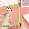 Creative panda soft silicone gel pen elementary school student cute shake pen cartoon water pen learning stationery gift wholesale