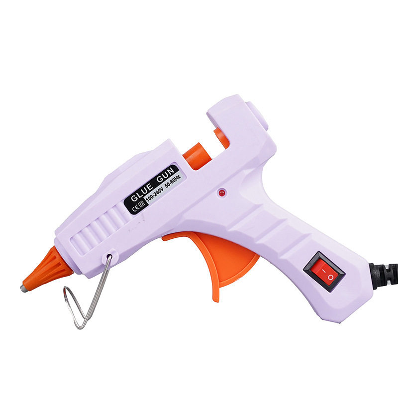 热熔胶枪厂家批发多色多功率胶枪7mm11mm胶棒手工热熔枪不烫手