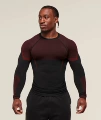 Black and red - solid color