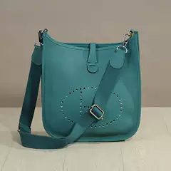 Cross-Border New Model 2026 Genuine Leather Cowhide Original Pebbled Pattern Single Shoulder Crossbody Women's Bag Casual Bucket Bag Evelyn