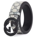 White black buckle
