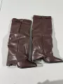 Dark brown pu