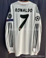 13-14 real madrid home long sleeves [no. 7 plus armband