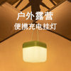 Outdoor camping light atmosphere picnic desktop tent light highlight portable hanging LED rechargeable portable light cross-border