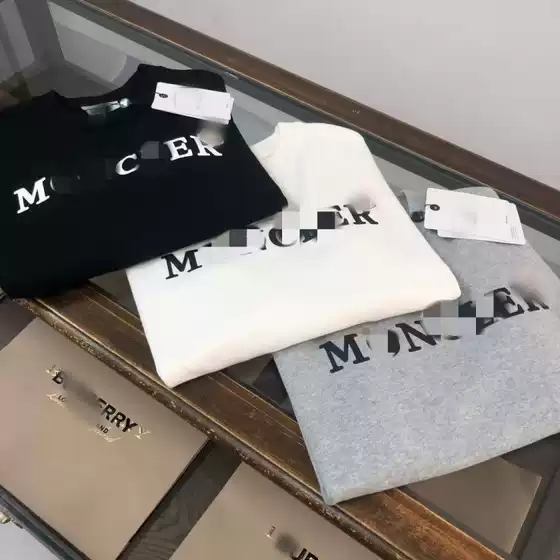 Cross-Border New Spring/Summer m Round-Neck Unisex Pullover Long-Sleeve Letter Print Casual Versatile Jacket for Outerwear