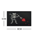 V01776-1 skeleton catman trident (black)