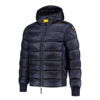 Cross-Border P Multi-Jba S Amine Men's Trendy Brand down Jacket Hooded Zipper White Duck down Jacket Denim Personal Use