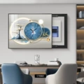 Fortune & Wealth - High Transparency Crystal Porcelain Finish + Real Clock