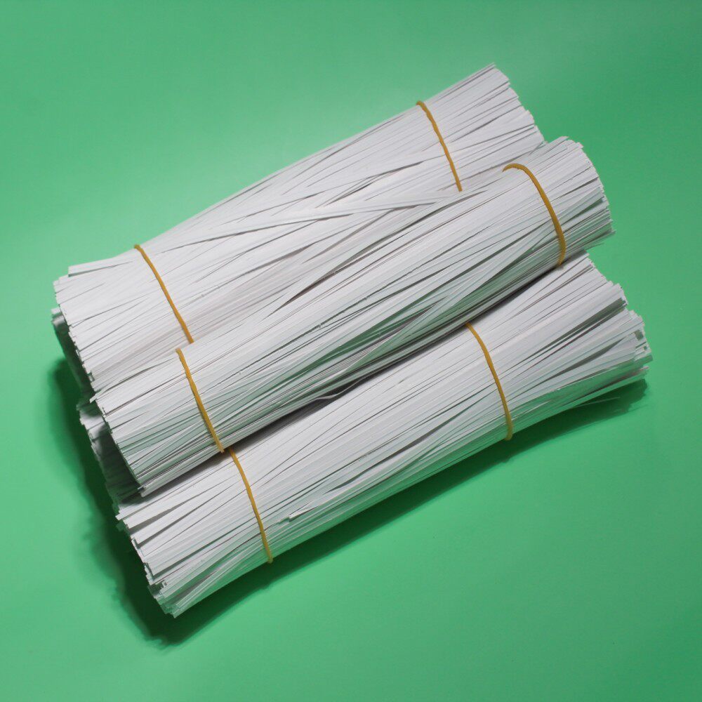 Brown White Black Kraft Paper Tie Brown White Black Whole Box Wholesale Packaging Sealing Kraft Paper Tie