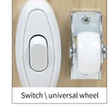 Switch + Small Wheels (Busy Board Accessory)