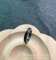 Full diamond ring (black black diamond)