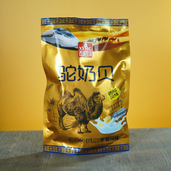 256g Western Pasture Camel Milk Tablets Xinjiang Specialty Original Flavor Dry Train Same Style High-Speed Rail Camel Milk Tablets